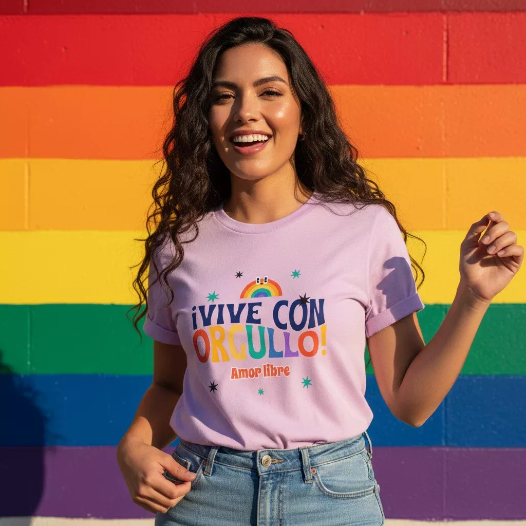 !Vive Con Orgullo! Amor Libre T-Shirt